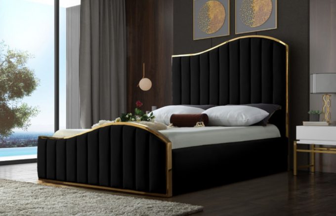 bed frame luxury krm furniture