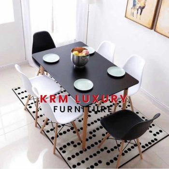 6 Seater Eames Dining Set
